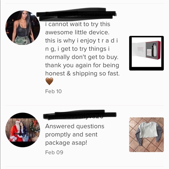 💜TRADE REVIEWS💜 - Picture 3 of 14